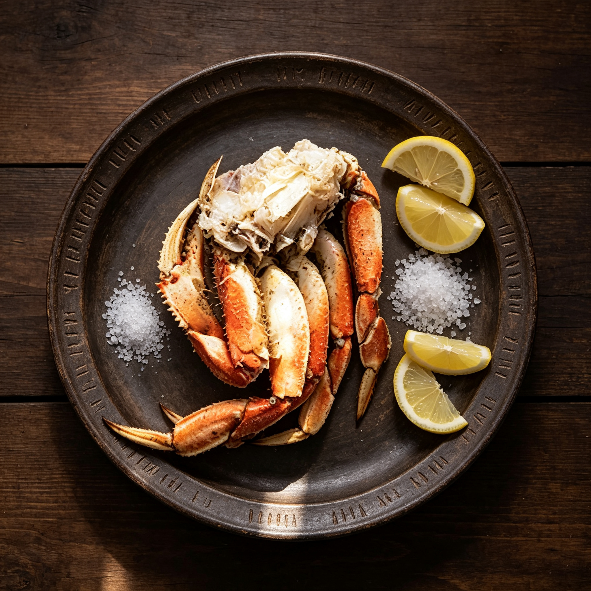 Frozen Cooked Dungeness Crab Sections