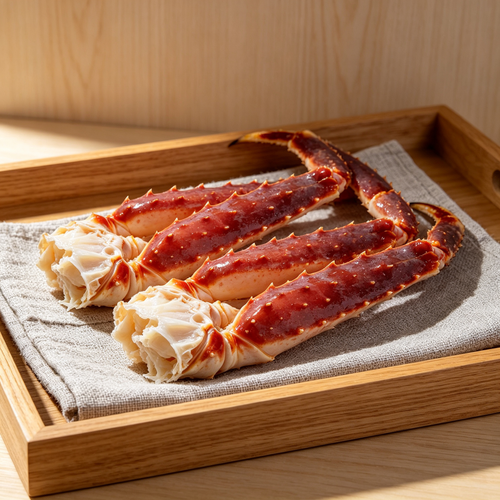 Frozen Cooked King Crab Legs (2)